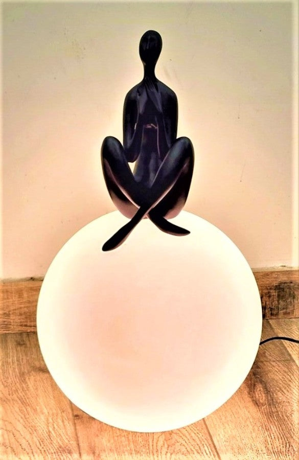 Black Human Finish Designer Lamp -SP001BLBL