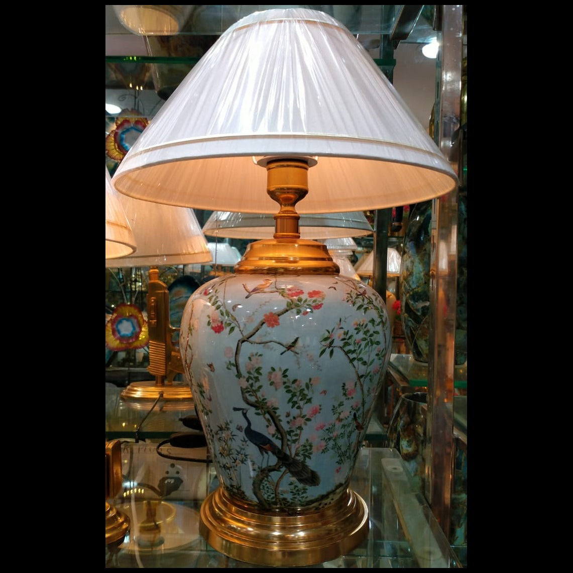 BLUE ELANTRA,UNIQUE STYLISH TABLE LAMP-SKDTL001B