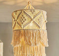 Attractive  Boho  Macrame Lamp Shade-JC001MLS