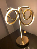 Elegant Modern Spiral LED  Table   Lamp -TREND001STL